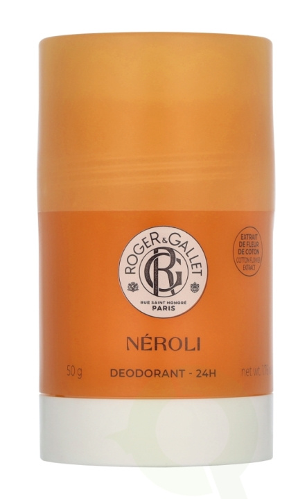 Roger & Gallet Neroli Deodorant Stick 24H 50 g i gruppen SKÖNHET & HÄLSA / Doft & Parfym / Deodorant / Deo för henne hos TP E-commerce Nordic AB (D32548)