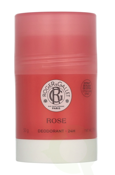 Roger & Gallet Rose Deodorant Stick 24H 50 g | SKÖNHET & HÄLSA - Doft & Parfym - Deodorant - Deo för henne | GameStuff