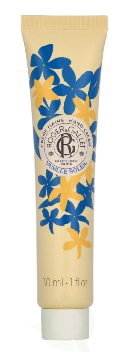 Roger & Gallet Beneficial Hand Cream Vanille Soleil 30 ml | SKÖNHET & HÄLSA - Manikyr/Pedikyr - Handkräm | GameStuff