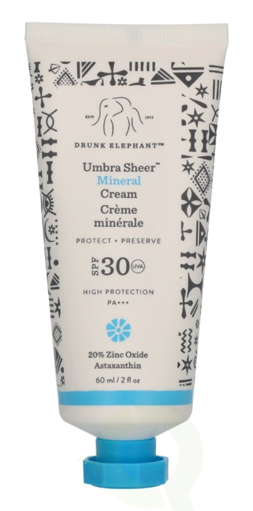 Drunk Elephant Umbra Sheer Mineral Cream 60 ml i gruppen SKÖNHET & HÄLSA / Hudvård / Kroppsvård / Body lotion hos TP E-commerce Nordic AB (D32559)