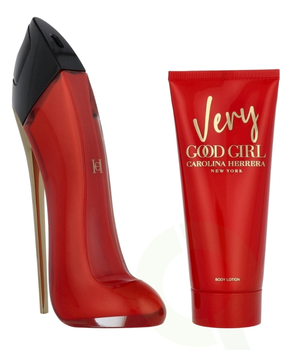 Carolina Herrera Very Good Girl Giftset 180 ml Edp Spray 80 ml/Body Lotion 100ml i gruppen SKÖNHET & HÄLSA / Presentkit / Presentkit För Henne hos TP E-commerce Nordic AB (D32561)