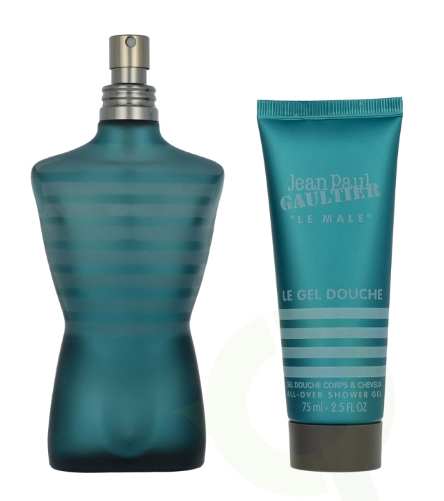 Jean Paul Gaultier Le Male Giftset 200 ml Edt Spray 125ml/Shower Gel 75ml i gruppen SKÖNHET & HÄLSA / Presentkit / Presentkit För Honom hos TP E-commerce Nordic AB (D32564)