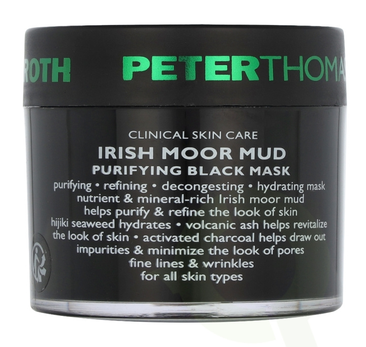 P.T. Roth Clinically Skin Care Irish Moor Mud Mask 50 ml i gruppen SKÖNHET & HÄLSA / Hudvård / Ansiktsvård / Masker hos TP E-commerce Nordic AB (D32622)