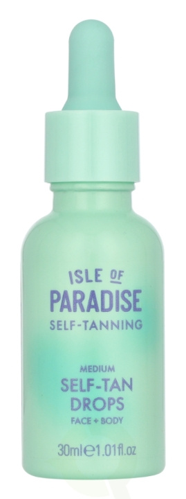 Isle of Paradise Self-Tan Drops Face + Body 30 ml Medium i gruppen SKÖNHET & HÄLSA / Hudvård / Solskydd & Tanning / Brun utan sol hos TP E-commerce Nordic AB (D32623)