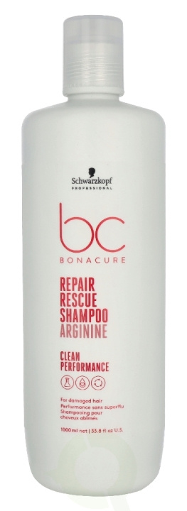 Schwarzkopf Bonacure Repair Rescue Shampoo 1000 ml i gruppen SKÖNHET & HÄLSA / Hår & Styling / Hårvårdsprodukter / Schampo hos TP E-commerce Nordic AB (D32713)