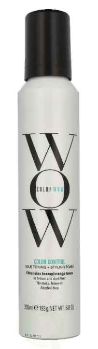 Color Wow Color Control Blue Toning + Styling Foam 200 ml i gruppen SKÖNHET & HÄLSA / Hår & Styling / Hårvårdsprodukter / Hårfärg hos TP E-commerce Nordic AB (D32727)