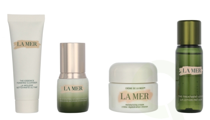 La mer Essential Discovery Collection Giftset 105 ml Creme 30ml/Foaming Cleanser 30ml/Treatment Lotion 30ml/Hydrating Infused Emulsion 15ml i gruppen SKÖNHET & HÄLSA / Presentkit / Presentkit För Henne hos TP E-commerce Nordic AB (D32869)