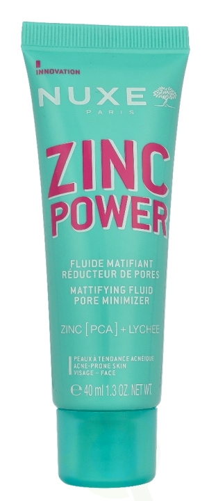 Nuxe Zinc Power Mattifying Fluid 40 ml i gruppen SKÖNHET & HÄLSA / Hudvård / Ansiktsvård hos TP E-commerce Nordic AB (D32891)