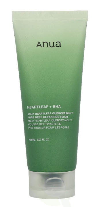 Anua Heartleaf Quercetinol Pore Deep Cleansing Foam 150 ml i gruppen SKÖNHET & HÄLSA / Hudvård / Ansiktsvård / Rengöring hos TP E-commerce Nordic AB (D32927)