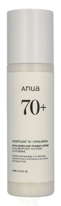 Anua Heartleaf 70 + Hyaluron Lotion 200 ml i gruppen SKÖNHET & HÄLSA / Hudvård / Kroppsvård / Body lotion hos TP E-commerce Nordic AB (D33102)