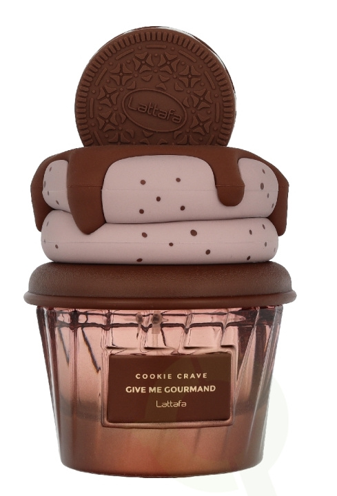 Lattafa Cookie Crave Give Me Gourmand Edp Spray 75 ml i gruppen SKÖNHET & HÄLSA / Doft & Parfym / Parfym hos TP E-commerce Nordic AB (D33123)