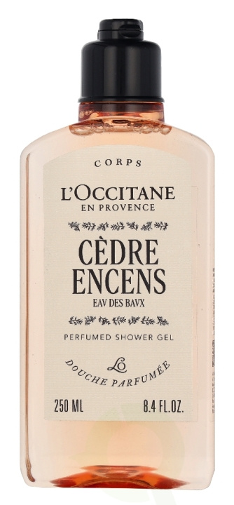 L\'Occitane Cedre Encens Perfumed Shower Gel 250 ml i gruppen SKÖNHET & HÄLSA / Hudvård / Kroppsvård / Bad & Duschcreme hos TP E-commerce Nordic AB (D33209)