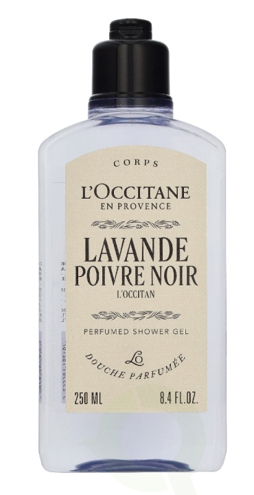L\'Occitane Lavande Poivre Noir Perfumed Shower Gel 250 ml i gruppen SKÖNHET & HÄLSA / Hudvård / Kroppsvård / Bad & Duschcreme hos TP E-commerce Nordic AB (D33211)