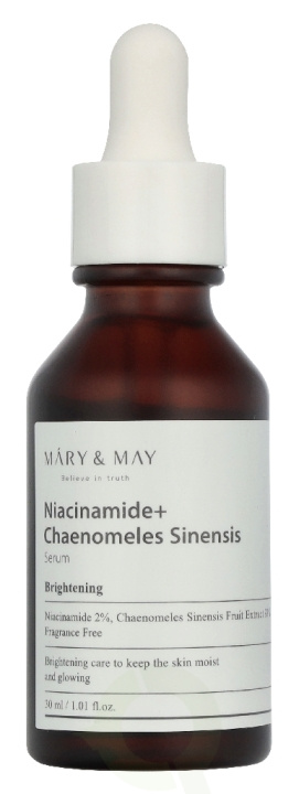 Mary & May Niacinamide + Chaenomeles Sinensis Serum 30 ml i gruppen SKÖNHET & HÄLSA / Hudvård / Ansiktsvård / Serum Hud hos TP E-commerce Nordic AB (D33232)