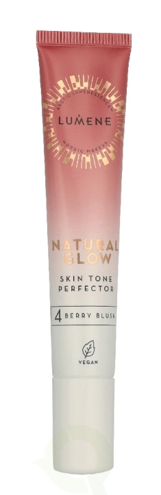 Lumene Natural Glow Skin Tone Perfector 20 ml #4 Berry Blush i gruppen SKÖNHET & HÄLSA / Hudvård / Ansiktsvård / Dagkräm hos TP E-commerce Nordic AB (D33272)