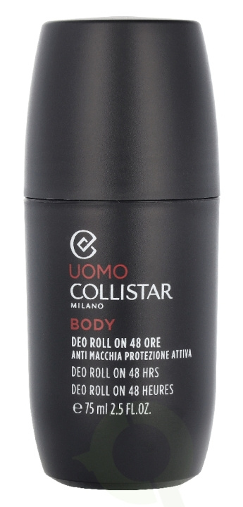 Collistar Uomo Body Deo Roll On 48HRS 75 ml i gruppen SKÖNHET & HÄLSA / Doft & Parfym / Deodorant / Deo för honom hos TP E-commerce Nordic AB (D33328)