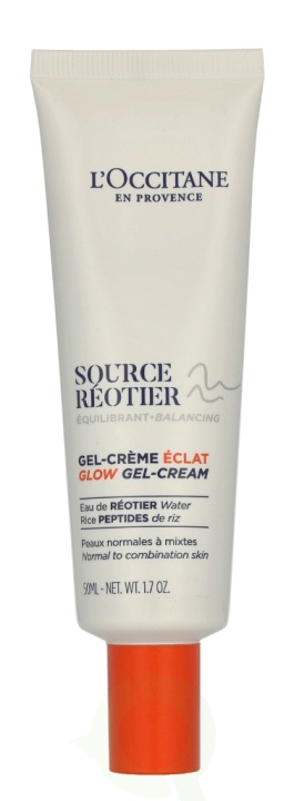 L\'Occitane Source Reotier Glow Gel-Cream 50 ml i gruppen SKÖNHET & HÄLSA / Hudvård / Ansiktsvård hos TP E-commerce Nordic AB (D33381)