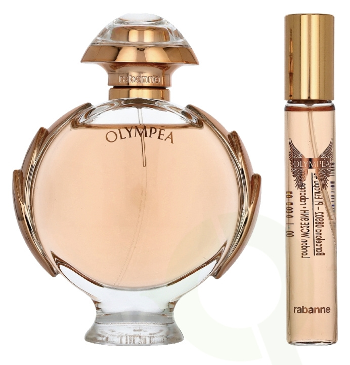 Paco Rabanne Olympea Giftset 100 ml Edp Spray 80ml/Edp Spray 20ml i gruppen SKÖNHET & HÄLSA / Doft & Parfym / Parfym / Parfym för henne hos TP E-commerce Nordic AB (D33390)