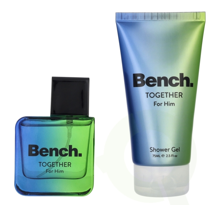 Bench Together For Him Giftset 105 ml Edt Spray 30ml/Shower Gel 75ml i gruppen SKÖNHET & HÄLSA / Doft & Parfym / Parfym / Parfym för honom hos TP E-commerce Nordic AB (D33417)