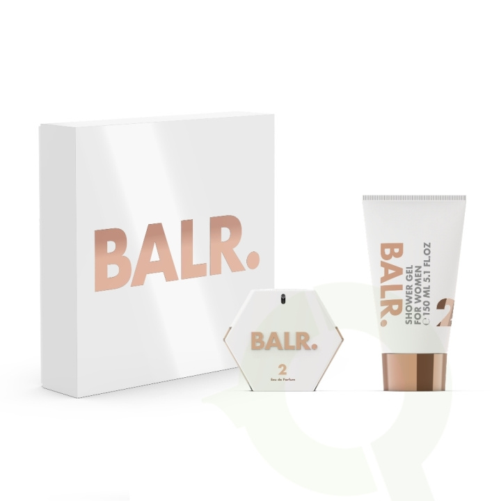 Balr. 2 FOR WOMEN Giftset 200 ml Holidays 21-22 - Edp Spray 50 ml/Shower Gel 150ml i gruppen SKÖNHET & HÄLSA / Presentkit / Presentkit För Henne hos TP E-commerce Nordic AB (D33440)