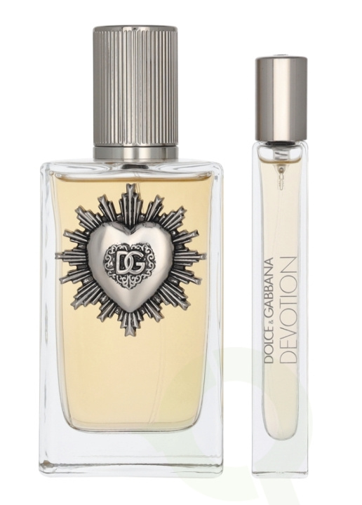 Dolce & Gabbana Devotion For Men Giftset 110 ml Edp Spray 100ml/Edp Spray 10ml i gruppen SKÖNHET & HÄLSA / Doft & Parfym / Parfym / Parfym för honom hos TP E-commerce Nordic AB (D33452)