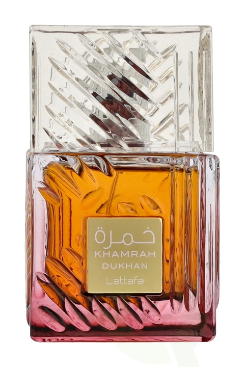 Lattafa Khamrah Dukhan Edp Spray 100 ml i gruppen SKÖNHET & HÄLSA / Doft & Parfym / Parfym hos TP E-commerce Nordic AB (D33472)