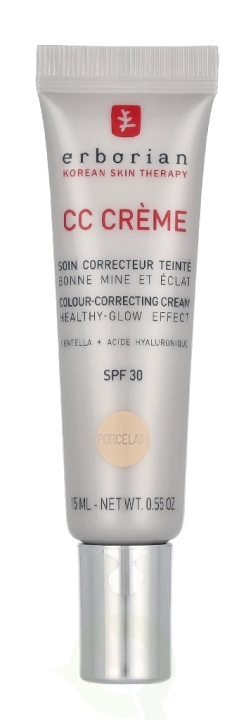 Erborian CC Cream 15 ml Porcelaine i gruppen SKÖNHET & HÄLSA / Hudvård / Ansiktsvård / Dagkräm hos TP E-commerce Nordic AB (D33517)
