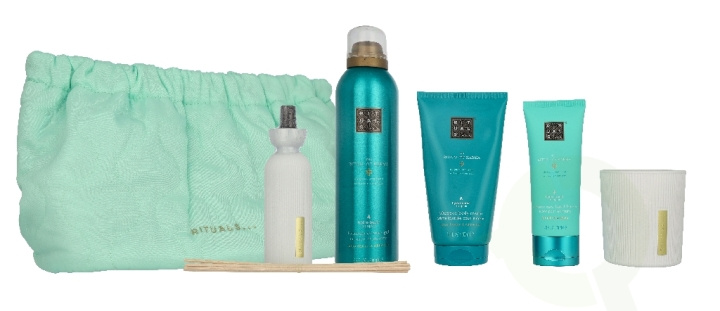 Rituals Karma Giftset 630 ml Scented Candle 140gr/Body Cream 150ml/Foaming Shower Gel 200ml/Hand Lotion 70ml/Mini Fragrance Sticks 70ml i gruppen SKÖNHET & HÄLSA / Presentkit / Presentkit För Henne hos TP E-commerce Nordic AB (D33541)