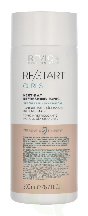Revlon Re/Start Curls Next-Day Refreshing Tonic 200 ml i gruppen SKÖNHET & HÄLSA / Hår & Styling / Hårvårdsprodukter hos TP E-commerce Nordic AB (D33546)