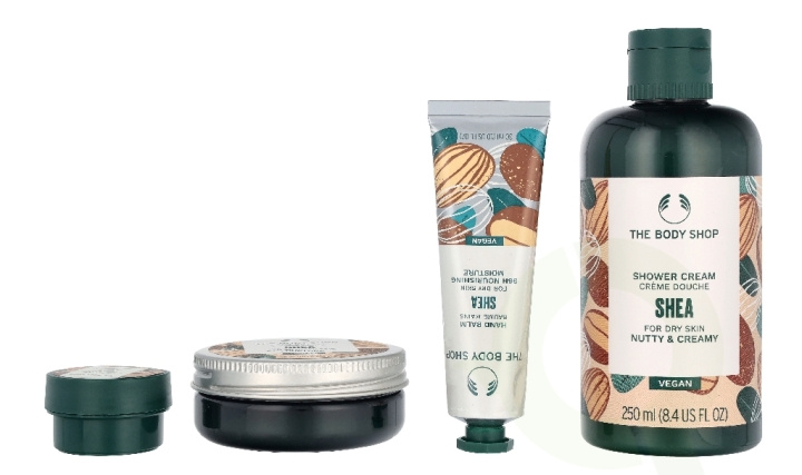 The Body Shop G3 Small Shea Giftset 140 ml Hand Cream 30ml/Body Butter 50ml/Shower Cream 60ml i gruppen SKÖNHET & HÄLSA / Presentkit / Presentkit För Henne hos TP E-commerce Nordic AB (D33569)