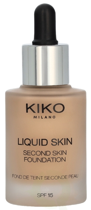 Kiko Milano Liquid Skin Second Skin Foundation 30 ml #N40 Neutral i gruppen SKÖNHET & HÄLSA / Makeup / Basmakeup / Foundation hos TP E-commerce Nordic AB (D33615)