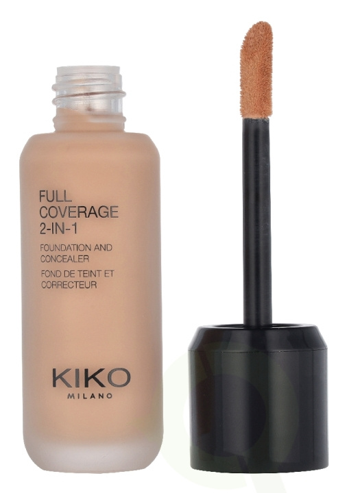 Kiko Milano Full Coverage 2 In 1 Foundation & Concealer 25 ml WR30 i gruppen SKÖNHET & HÄLSA / Makeup / Basmakeup / Foundation hos TP E-commerce Nordic AB (D33624)