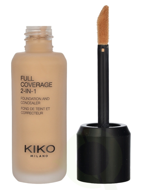 Kiko Milano Full Coverage 2 In 1 Foundation & Concealer 25 ml WR15 i gruppen SKÖNHET & HÄLSA / Makeup / Basmakeup / Foundation hos TP E-commerce Nordic AB (D33625)