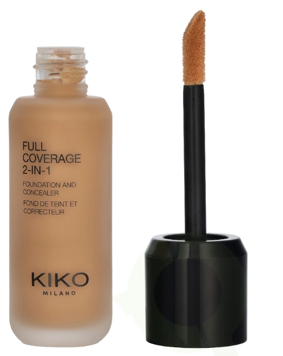 Kiko Milano Full Coverage 2 In 1 Foundation & Concealer 25 ml N40 i gruppen SKÖNHET & HÄLSA / Makeup / Basmakeup / Foundation hos TP E-commerce Nordic AB (D33630)
