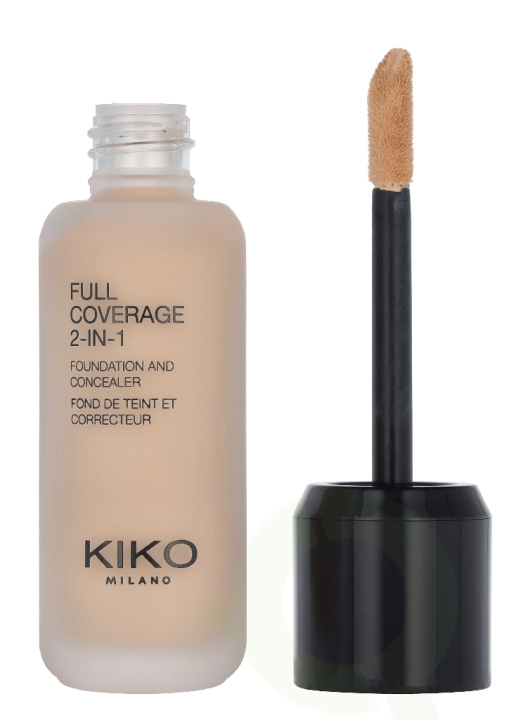 Kiko Milano Full Coverage 2 In 1 Foundation & Concealer 25 ml N01 i gruppen SKÖNHET & HÄLSA / Makeup / Basmakeup / Foundation hos TP E-commerce Nordic AB (D33633)