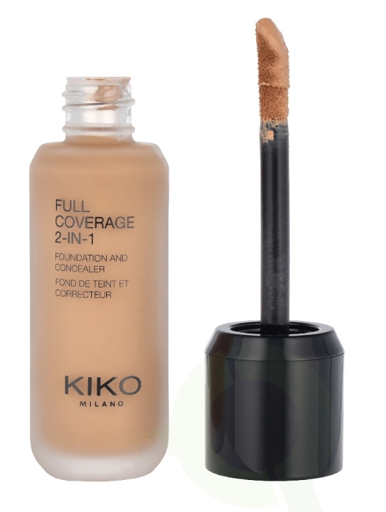 Kiko Milano Full Coverage 2 In 1 Foundation & Concealer 25 ml N65 i gruppen SKÖNHET & HÄLSA / Makeup / Basmakeup / Foundation hos TP E-commerce Nordic AB (D33637)