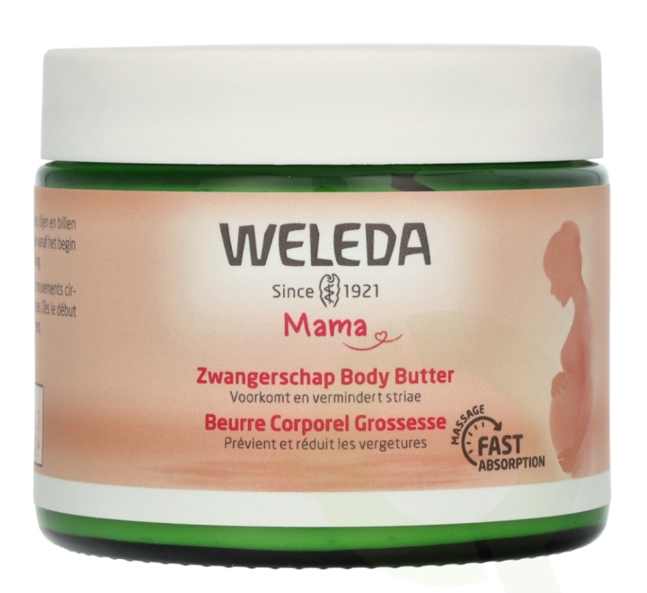 Weleda Mama Pregnancy Body Butter 150 ml i gruppen SKÖNHET & HÄLSA / Hudvård / Kroppsvård / Body lotion hos TP E-commerce Nordic AB (D33714)
