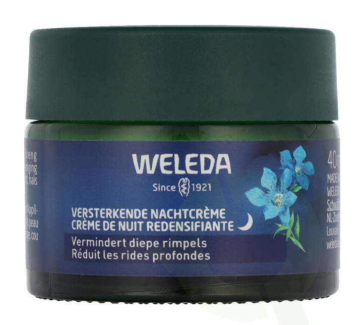 Weleda Blue Gentian & Edelweiss Strengthening Night Cream 40 ml i gruppen SKÖNHET & HÄLSA / Hudvård / Ansiktsvård / Nattkräm hos TP E-commerce Nordic AB (D33716)