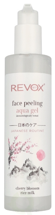 Revox B77 Japanese Routine Face Peeling Aqua Gel 250 ml i gruppen SKÖNHET & HÄLSA / Hudvård / Ansiktsvård / Ansiktsvatten & Facemist hos TP E-commerce Nordic AB (D33776)