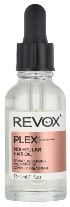 Revox B77 Plex Molecular Hair Oil 30 ml i gruppen SKÖNHET & HÄLSA / Hår & Styling / Hårvårdsprodukter / Hårolja hos TP E-commerce Nordic AB (D33809)