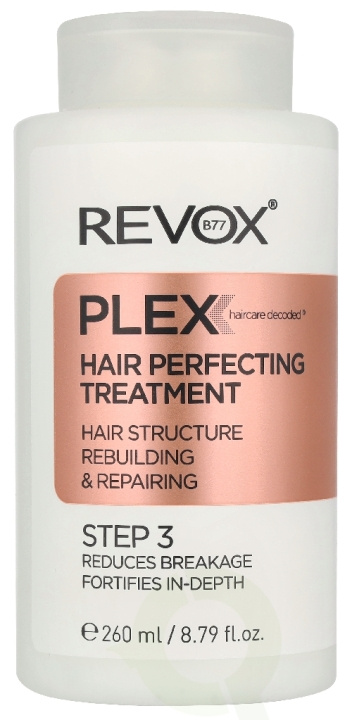 Revox B77 Plex Hair Perfecting Treatment 260 ml i gruppen SKÖNHET & HÄLSA / Hår & Styling / Hårvårdsprodukter hos TP E-commerce Nordic AB (D33818)