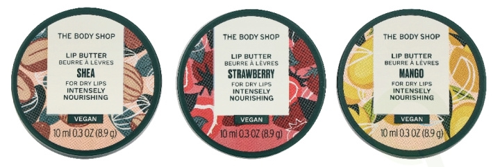 The Body Shop G2 Lipcare Trio Set 18.4 g Shea Lip Butter 10 ml Almond Milk Lip Care Stick 4,2g/Vitamin E Lip Care Stick 4,2g i gruppen SKÖNHET & HÄLSA / Presentkit / Presentkit För Henne hos TP E-commerce Nordic AB (D33901)