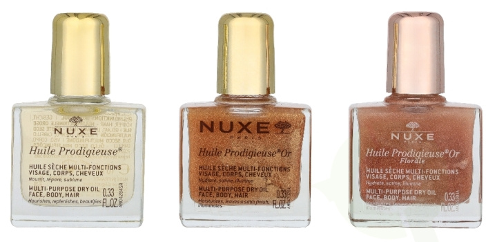 Nuxe Mini Huile Prodigieuse Set 30 ml 3x Oil 10ml i gruppen SKÖNHET & HÄLSA / Doft & Parfym / Parfym hos TP E-commerce Nordic AB (D33908)