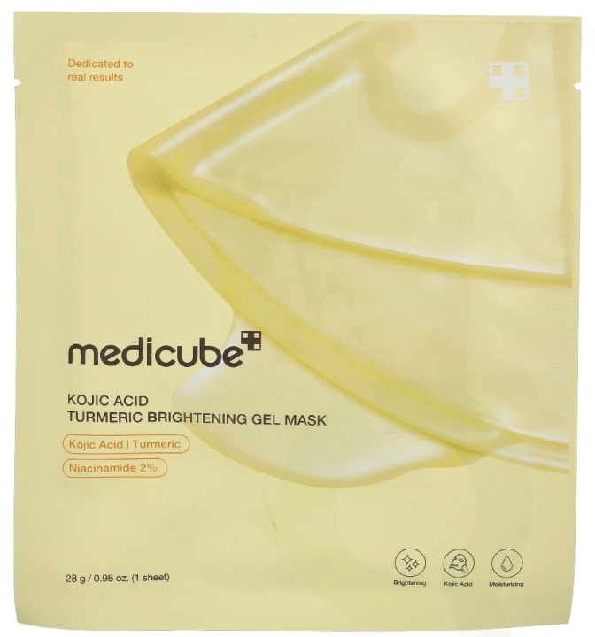 Medicube Kojic Acid Turmeric Brightening Gel Mask 28 g i gruppen SKÖNHET & HÄLSA / Hudvård / Ansiktsvård hos TP E-commerce Nordic AB (D33935)