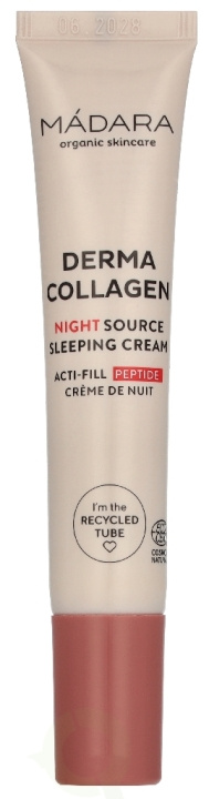 Madara Derma Collagen Night Source Sleeping Cream 15 ml i gruppen SKÖNHET & HÄLSA / Hudvård / Ansiktsvård / Nattkräm hos TP E-commerce Nordic AB (D33945)