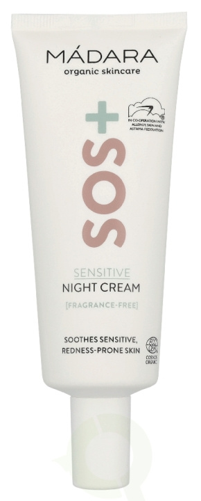 Madara Sos+ Sensitive Night Cream 70 ml i gruppen SKÖNHET & HÄLSA / Hudvård / Ansiktsvård / Nattkräm hos TP E-commerce Nordic AB (D34013)
