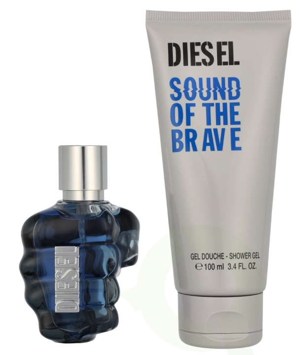 Diesel Sound Of The Brave Giftset 150 ml Edt Spray 50ml/Shower Gel 100ml i gruppen SKÖNHET & HÄLSA / Presentkit / Presentkit För Honom hos TP E-commerce Nordic AB (D34051)