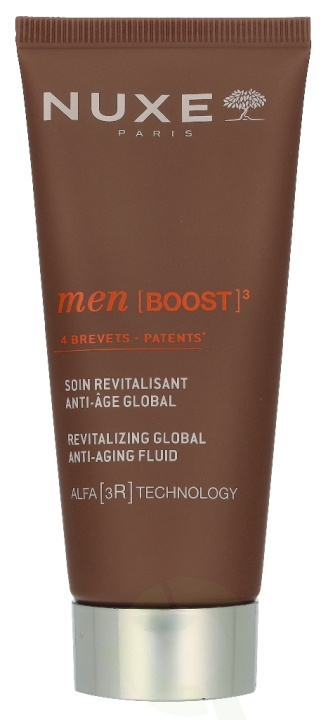Nuxe Men Boost Revitalizing Global Anti-Aging Fluid 50 ml i gruppen SKÖNHET & HÄLSA / Hudvård / Ansiktsvård / Dagkräm hos TP E-commerce Nordic AB (D34097)