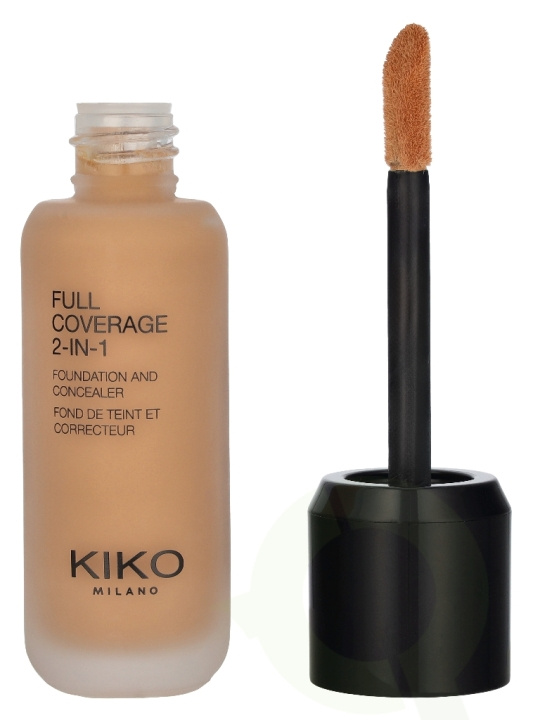 Kiko Milano Full Coverage 2 In 1 Foundation & Concealer 25 ml WB40 i gruppen SKÖNHET & HÄLSA / Makeup / Basmakeup / Foundation hos TP E-commerce Nordic AB (D34192)