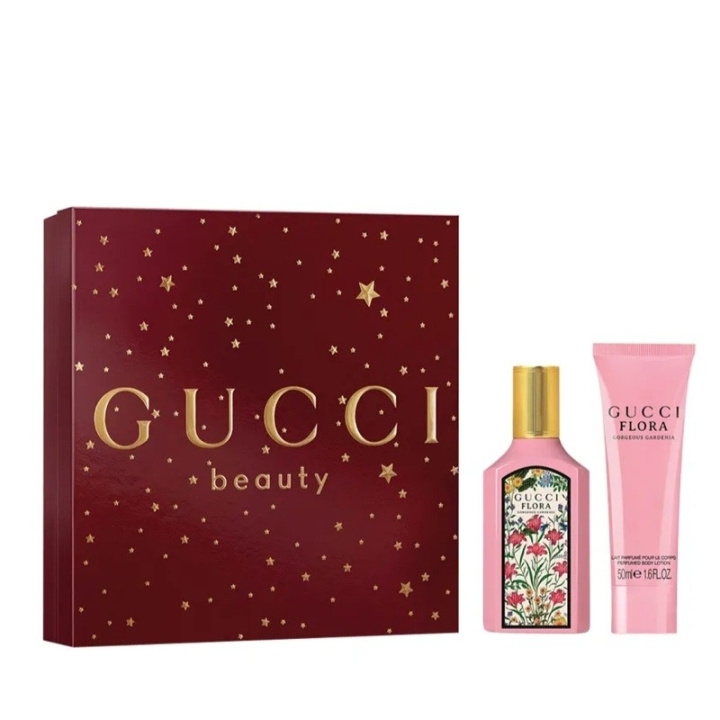 Gucci Giftset Gucci Flora Gorgeous Gardenia Edp 50ml + Body Lotion 50ml i gruppen SKÖNHET & HÄLSA / Presentkit / Presentkit För Henne hos TP E-commerce Nordic AB (D34275)